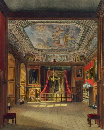 Letto della Regina Anna, Castello di Windsor, da 