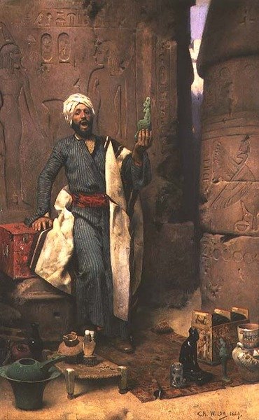 Il venditore di antichità da Charles Wilda