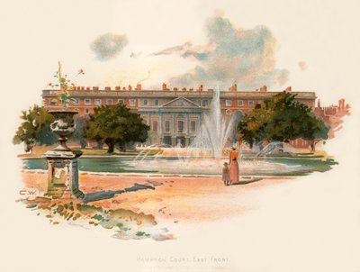 Hampton Court, fronte est da Charles Wilkinson