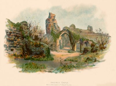 Castello di Hastings da Charles Wilkinson