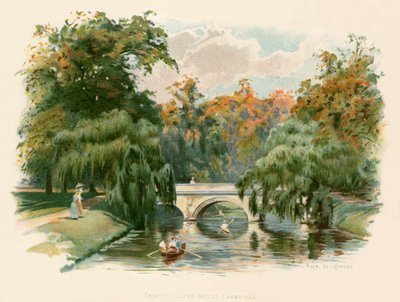 Ponte del Trinity College, Cambridge da Charles Wilkinson