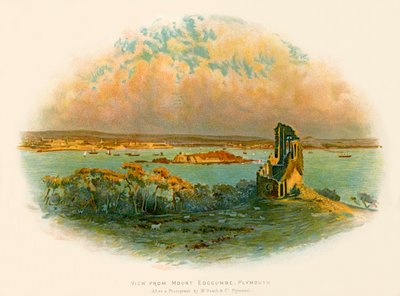 Vista dal Monte Edgcumbe Plymouth da Charles Wilkinson