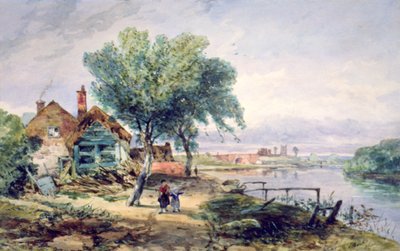 Veduta del Tamigi vicino a Sonning da Charles William Carter