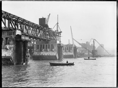 Demolizione del Ponte di Waterloo, Lambeth, Greater London Authority, 1936 da Charles William Prickett