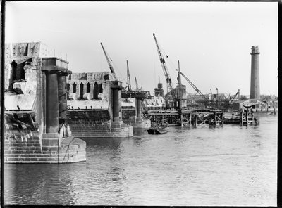 Demolizione del ponte di Waterloo, Lambeth, Greater London Authority, 1936 da Charles William Prickett