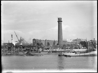 Torre di tiro e fabbrica di piombo, Belvedere Road, Lambeth, Greater London Authority da Charles William Prickett