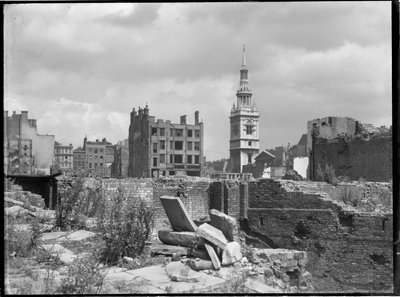 Chiesa di St Mary-le-Bow, Cheapside, City and County of the City of London, GLA, 1941-1945 da Charles William Prickett