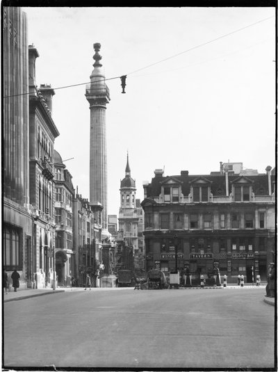 Il Monumento, Monument Street, Città e Contea della Città di Londra da Charles William Prickett