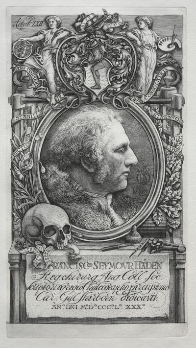 Hadeniana - Ritratto di Sir Francis Seymour Haden da Charles William Sherborn