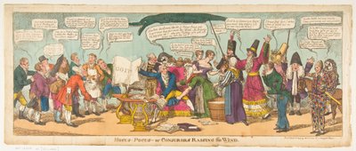 Hocus Pocus-o Conjurors Raising the Wind, 1 ottobre 1814 da Charles Williams