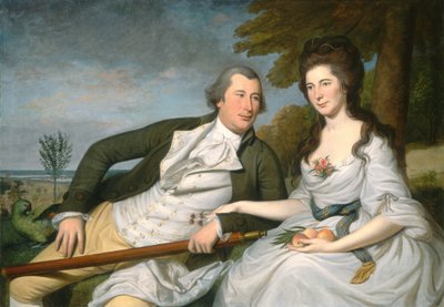 Benjamin ed Eleanor Ridgely Laming da Charles Willson Peale