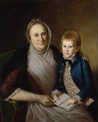 Mrs. James Smith e nipote, 1776 da Charles Willson Peale
