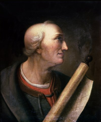 Ritratto di Amerigo Vespucci (1452-1512) 1816 da Charles Willson Peale