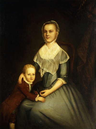 Ritratto di Mrs Arbuckle e Figlio da Charles Willson Peale