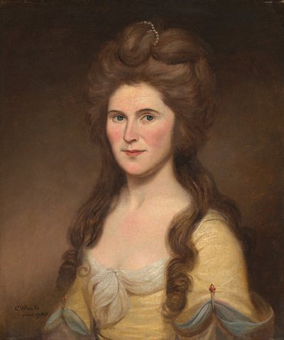 Rebecca Bryan White Mrs. John White, 1788 da Charles Willson Peale