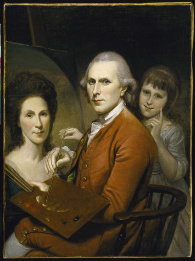 Autoritratto con Angelica e Ritratto di Rachele da Charles Willson Peale