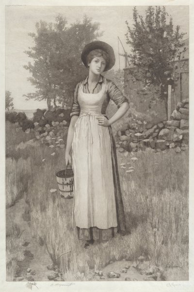 Senza titolo (Figlia del contadino) da Charles X. Harris