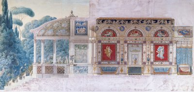 Progetto per un Hotel Particulier sugli Champs Elysees per Hortense de Beauharnais (1783-1837), Regina d