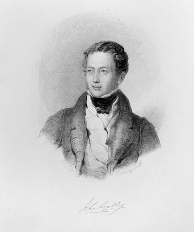 John Lindley, c.1830 (incisione) da Charles and George Fox