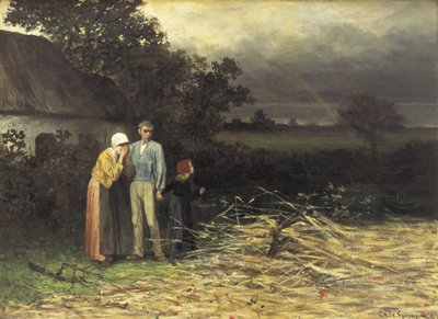 Il raccolto perduto da Charles de (1825 70) Groux