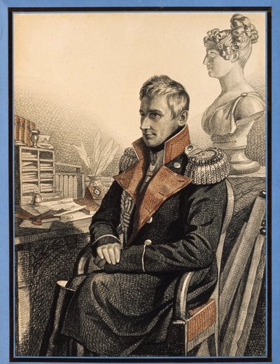 Ritratto del conte Mikhail Vorontsov da Charles de Hampeln