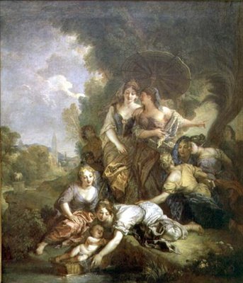 Mosè salvato dalle acque da Charles de Lafosse