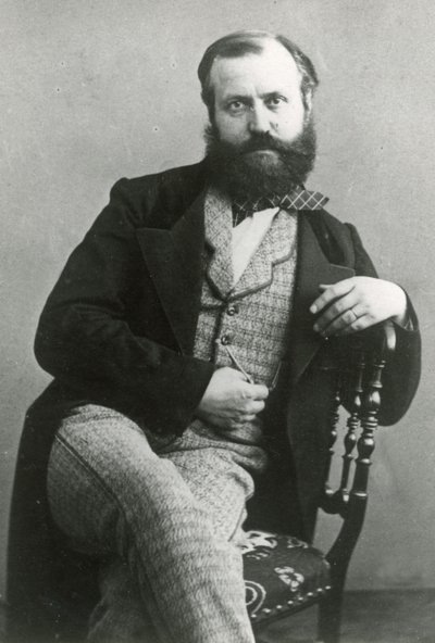 Charles Gounod (foto b/n) da Charlet & Jacotin