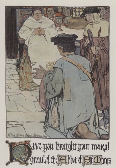 Illustrazione per Robin Hood da Charlotte Harding