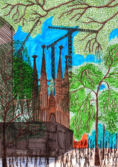 Sagrada Familia, 2017 da Charlotte Orr