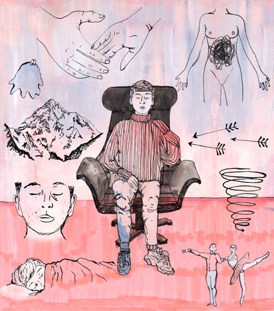 Illustrazione terapeutica da Charlotte Orr