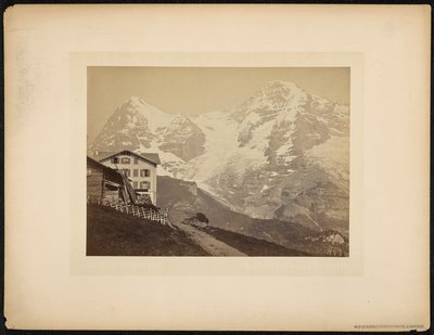 Mönch ed Eiger, vista da Wengernalp da Charnaux Frères and Cie.