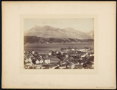 Lucerna e il Rigi, vista dal Gutsch da Charnaux Frères and Cie.