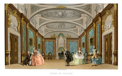 Scena di una commedia, 1885 da Charpentier