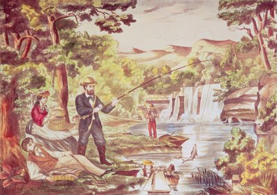 Scena di pesca da Chas Hart