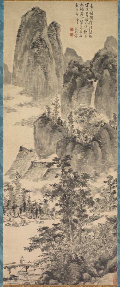 Alla ricerca di un monastero nelle montagne nebbiose da Chen Chun