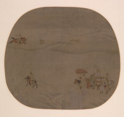 La caccia autunnale da Chen Juzhong