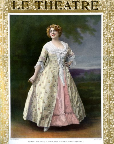Lucy Vauthrin nel ruolo in Manon da Cheri Rousseau