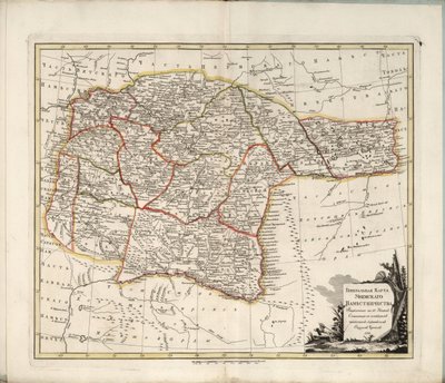 Mappa generale del Governatorato di Ufa, 1791 da Chernoi