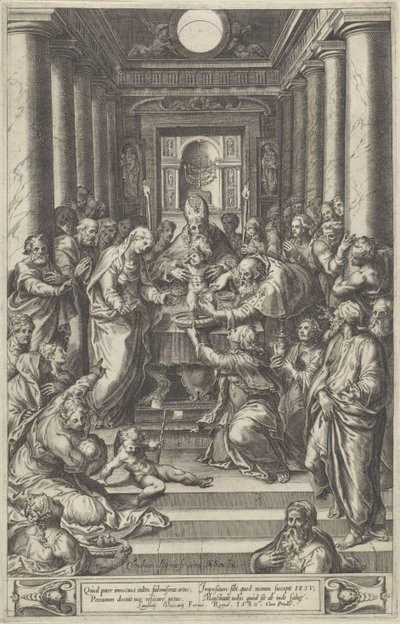 Circoncisione di Cristo da Cherubino Alberti