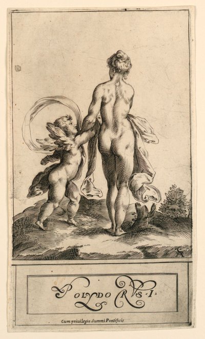 Venere e Cupido da Cherubino Alberti