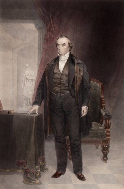 Ritratto di Daniel Webster da Chester Harding