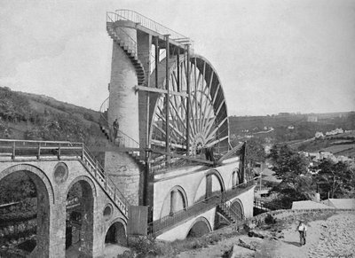 Ruota di Laxey, Isola di Man, c1896 da Chester Vaughan