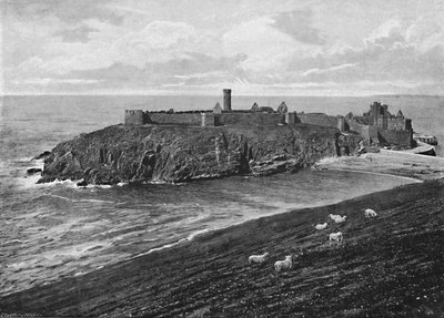 Isola di San Patrizio, Peel, Isola di Man, c1896 da Chester Vaughan