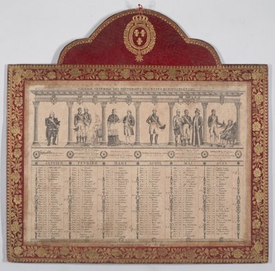 Calendario francese per l