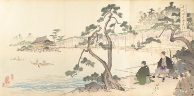 Album di uomini del Castello di Chiyoda da Chikanobu Yoshu