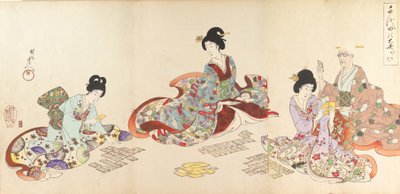 Album di Donne del Castello di Chiyoda da Chikanobu Yoshu