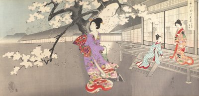 Album di donne del castello di Chiyoda da Chikanobu Yoshu