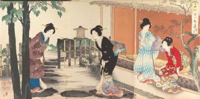 Album di Donne del Castello di Chiyoda da Chikanobu Yoshu