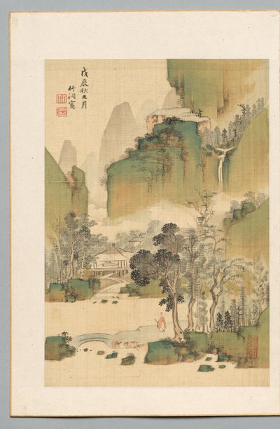Paesaggio, 1808 da Chikuto Nakabayashi