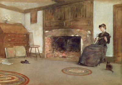 Una melodia familiare, c.1880 da Childe Frederick Hassam